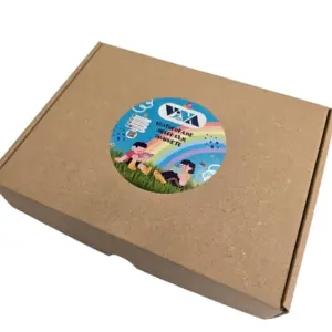 Подаръчна Кутия за Книги Вивабук, размери 22,5 х 17,5 х 4,5 см