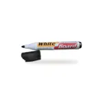 Маркери за бяла дъска MS X-828, 12 бр., черни – маркерът отблизо